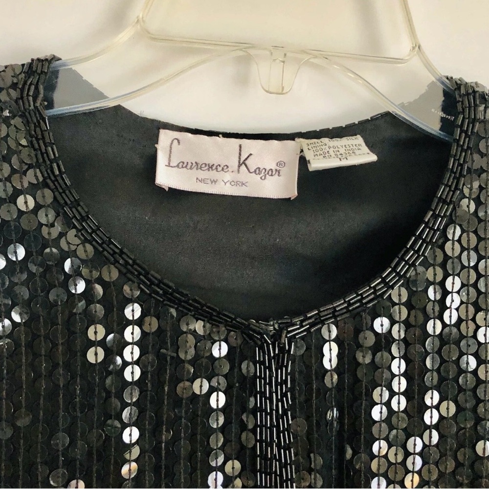 Black Sequin Jacket - image 4